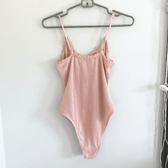 URBAN OUTFITTERS Silky Bodysuit - Picture 6 of 6